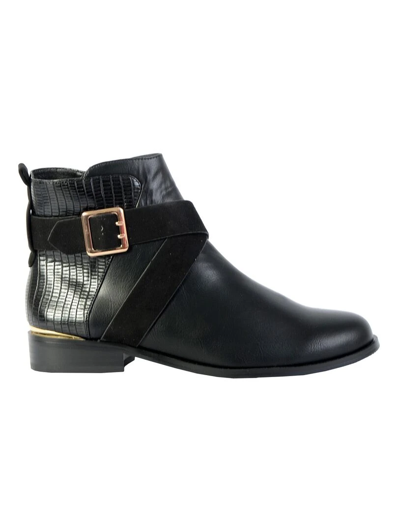 Bottines The Divine Factory QL4027 Noir