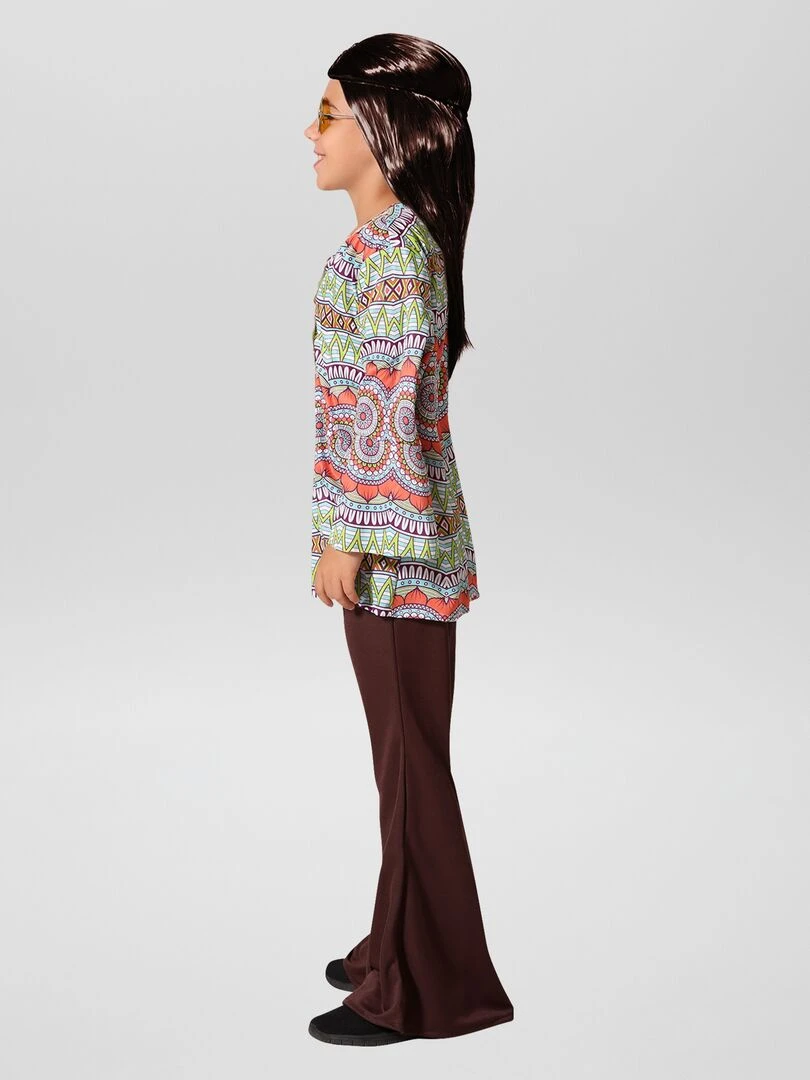 Déguisement 'Hippie' 2 pièces marron