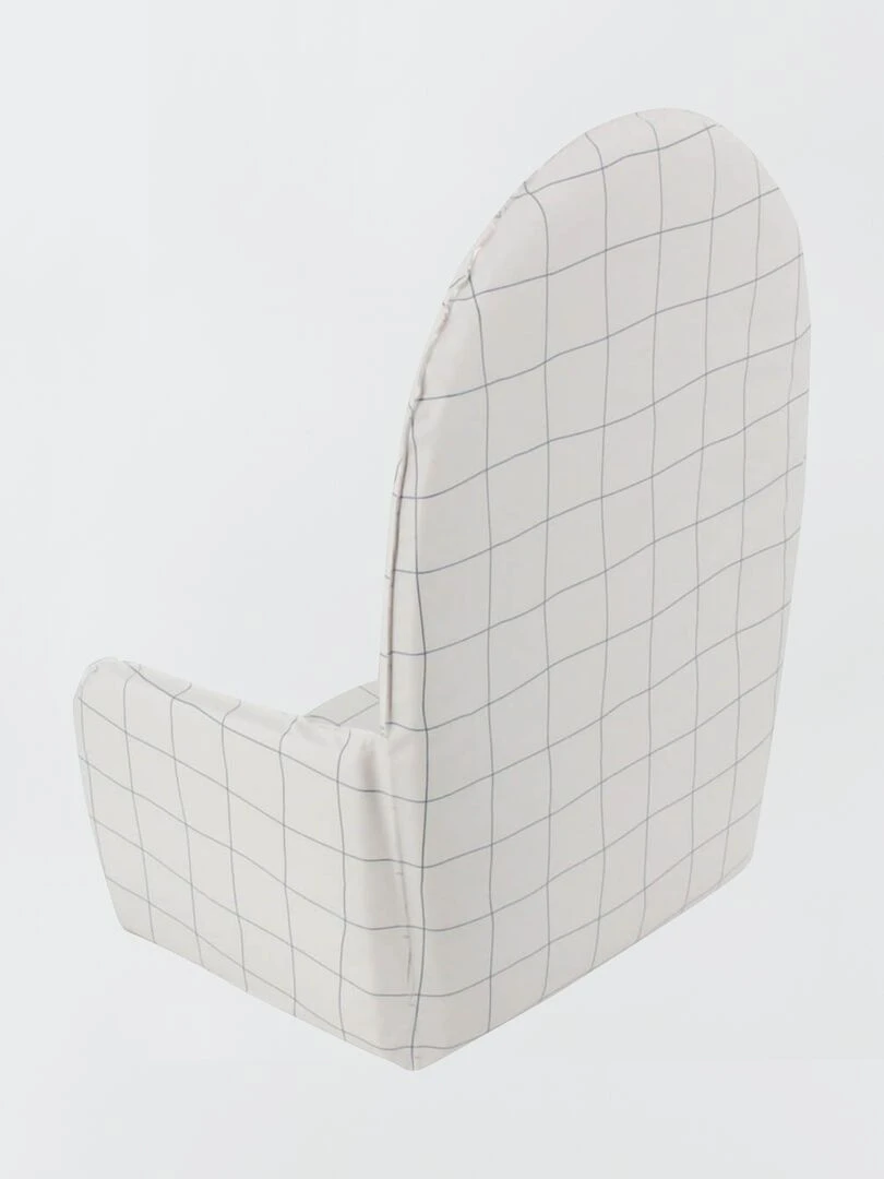 Coussin de chaise haute imprimé Beige
