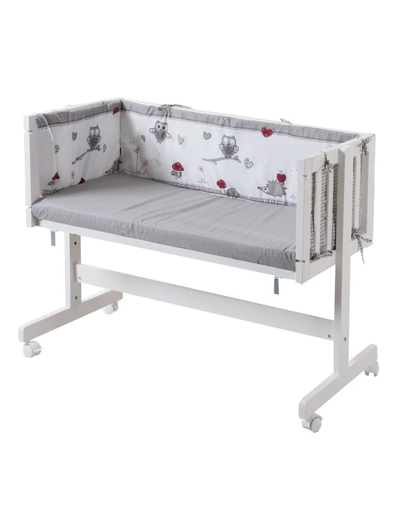 ROBA Lit cododo "Room & Craddle" – blanc + équipement "Adam et Eule" Blanc