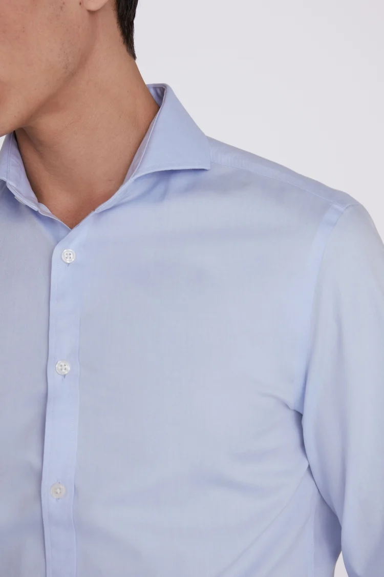 Tailored Fit White Non-Iron Shirt   Buy Online at Moss