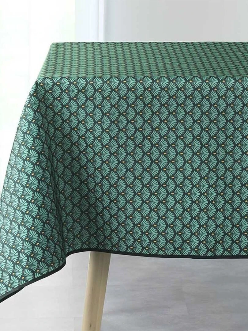 Nappe antitache rectangulaire 150x240 cm Artchic vert Vert