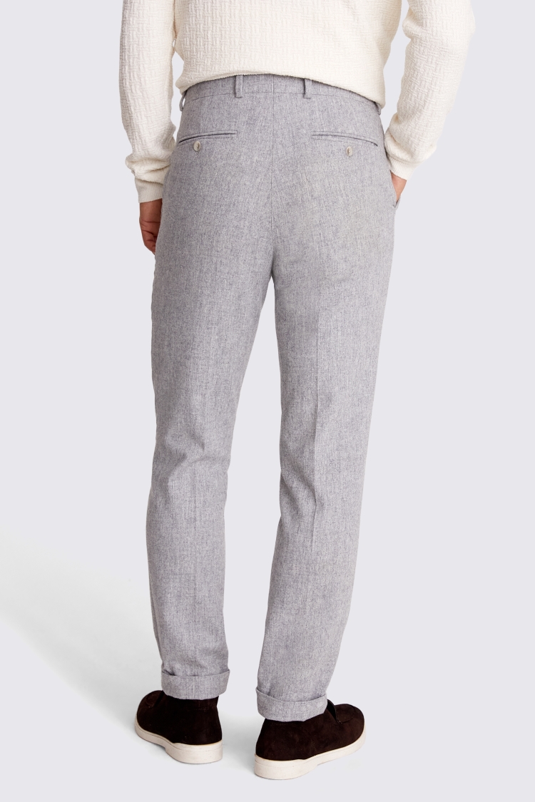 Regular Fit Charcoal Stretch Trousers   Buy Online at Moss