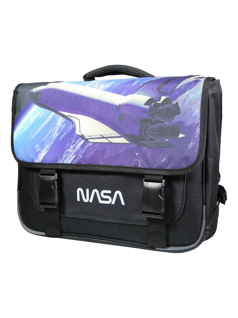 BAGTROTTER Cartable 38 cm Nasa Noir Noir