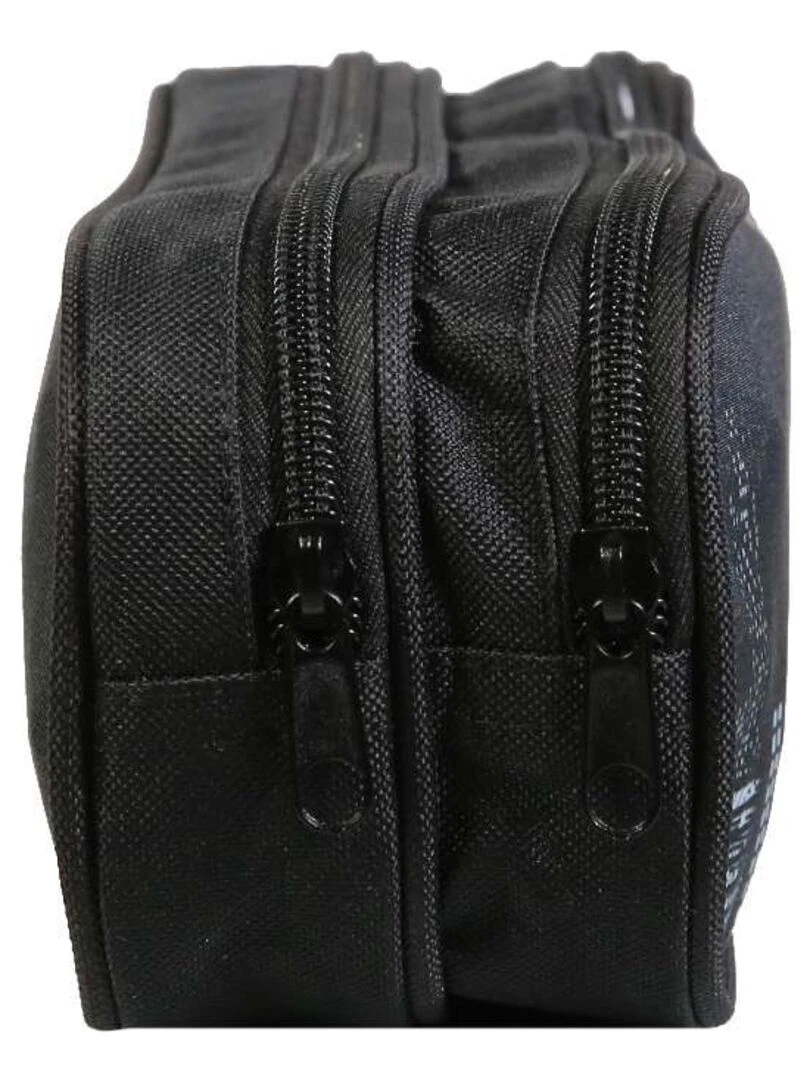 BAGTROTTER Trousse scolaire 2 compartiments Tortues Ninja Noire   Noir