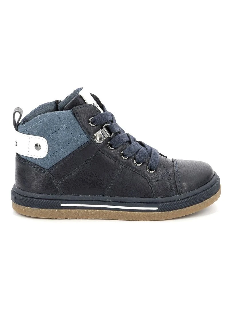 Sneakers hautes Synthetique Kyno Bleu marine