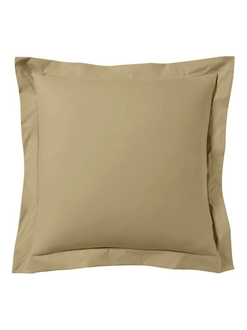 Blanc Avenue Taie D'oreiller 63x63 Cm Satin De Coton Beige