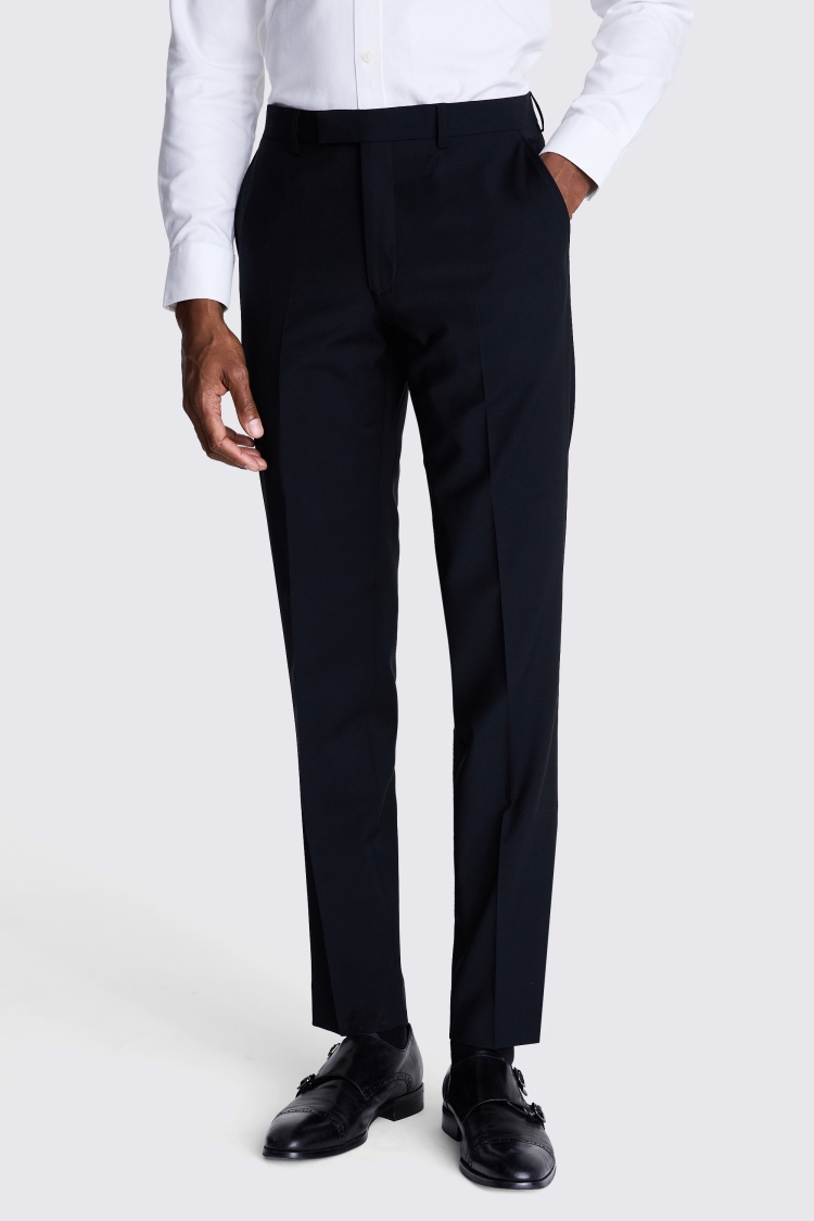 Tailored Fit Black Performance Jacket   Buy Online at Moss