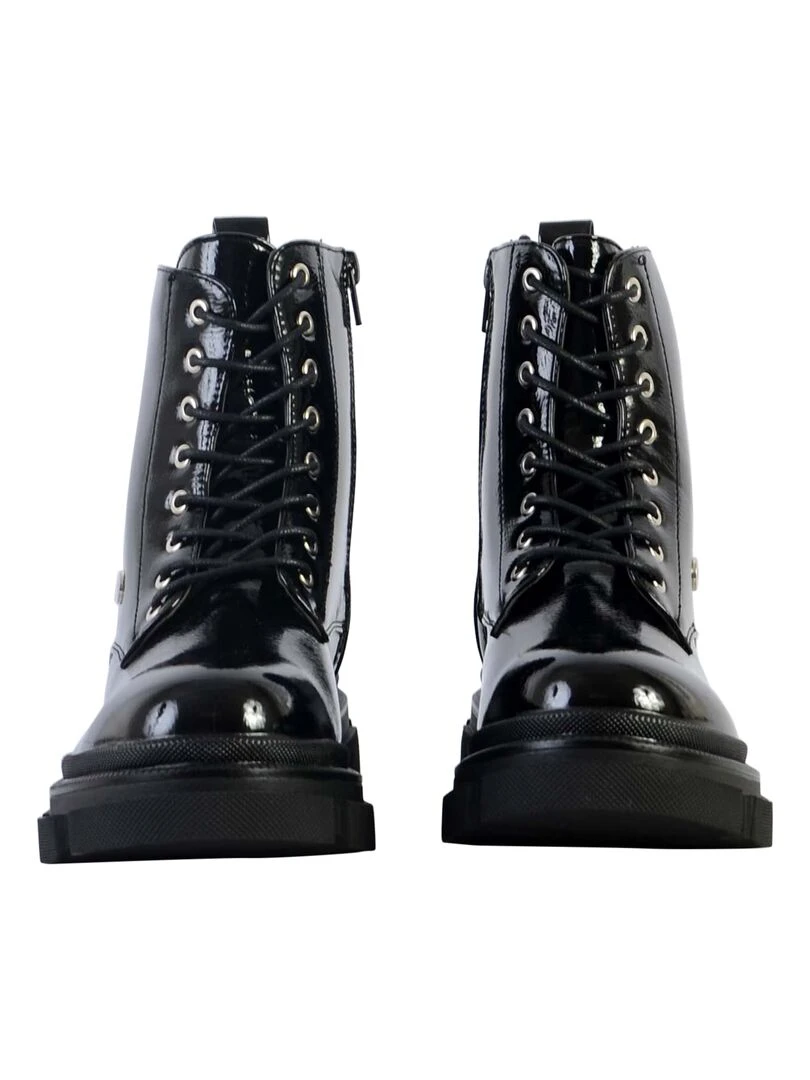 Bottine à Lacets Le Temps Des Cerises Erin   Noir