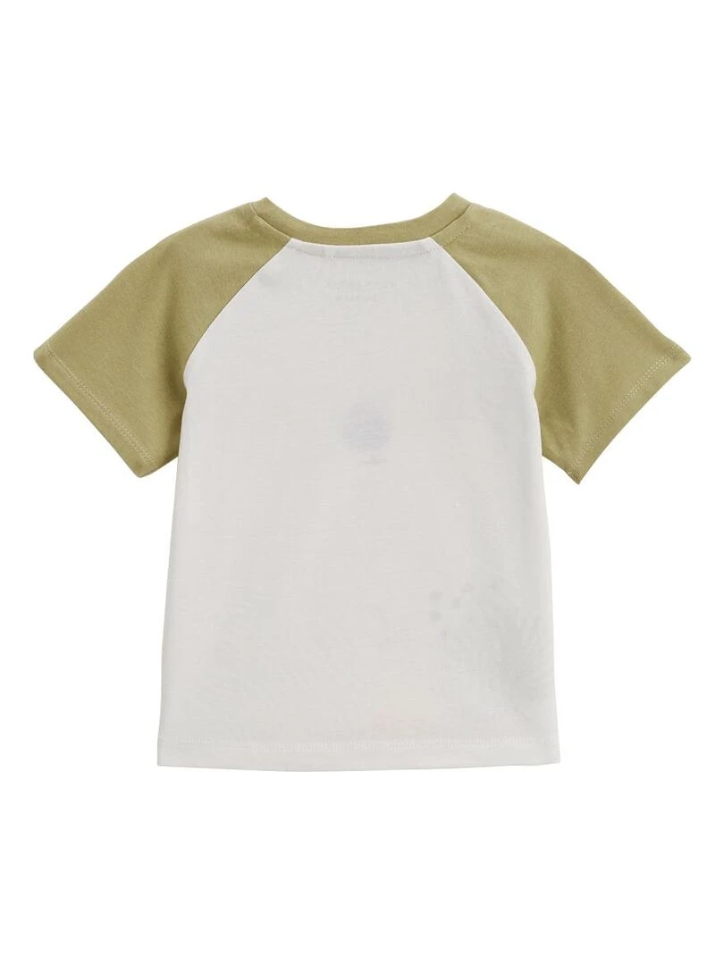 Pyjama enfant manches courtes Brisbane   Vert