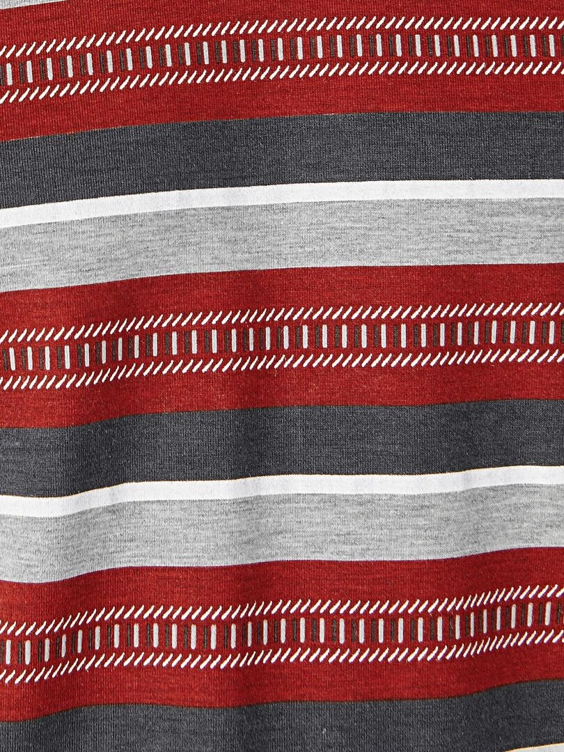 Pyjama maille jersey Thermolactyl recyclée   Damart   Rouge