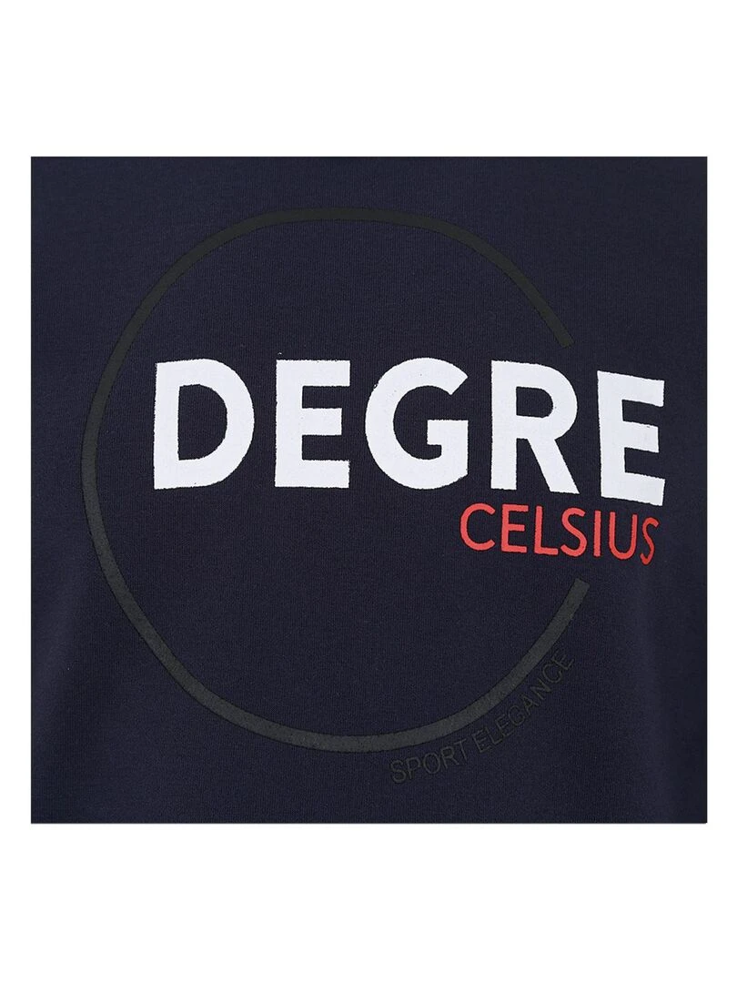 Sweat à capuche homme CINOR   DEGRE CELSIUS   Bleu marine