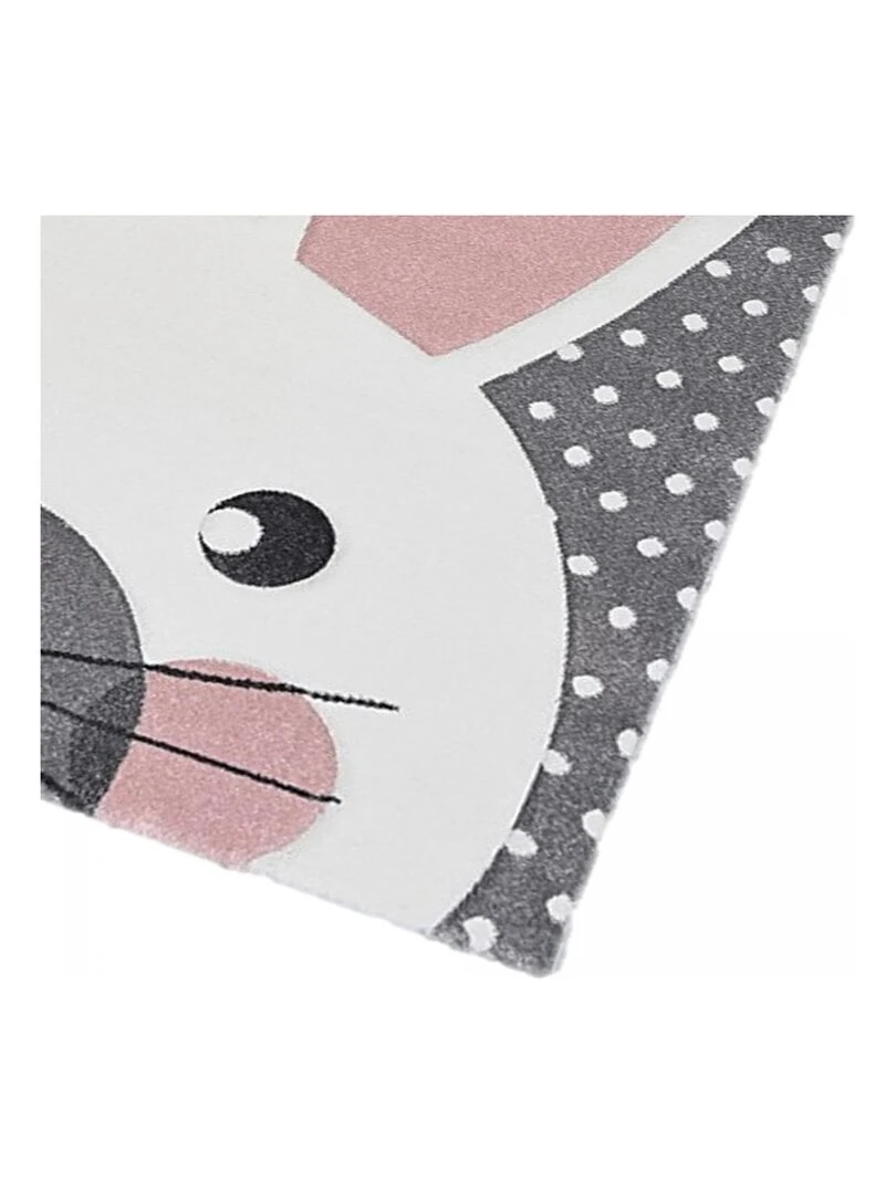 Tapis enfant LAKIDS 2 en polypropylène doux et soyeux OEKO TEX®   Gris