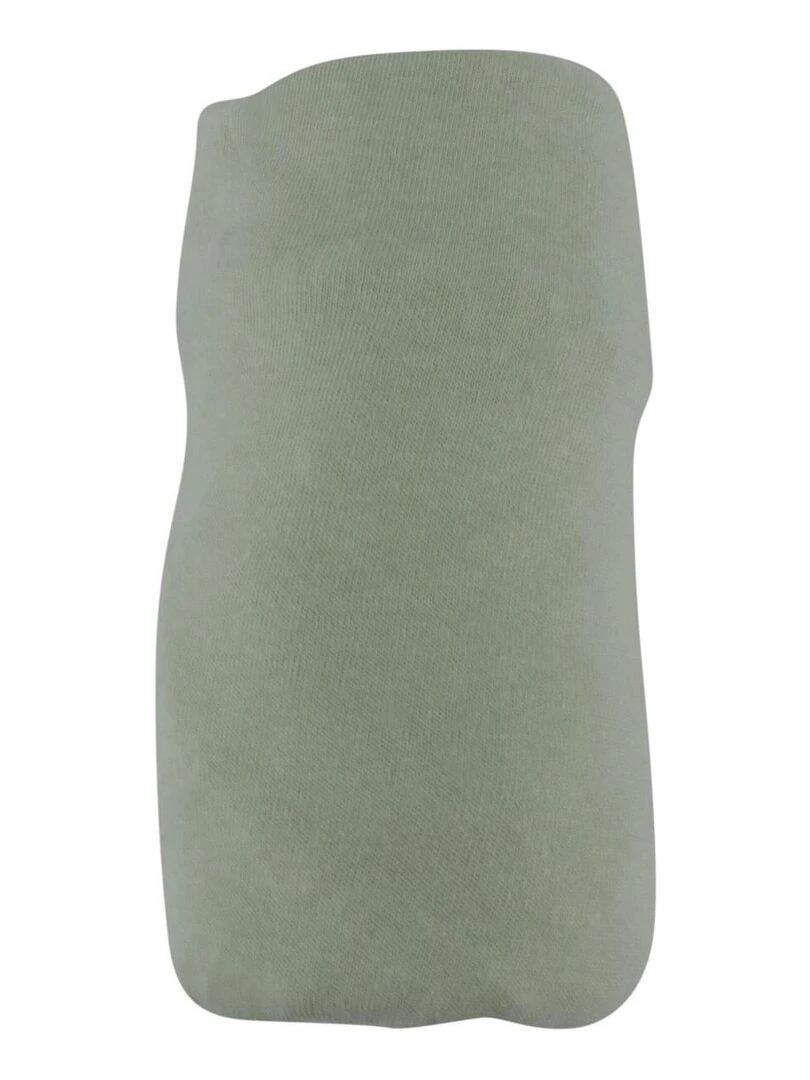 Drap housse uni 70x140 cm Vert   Vert