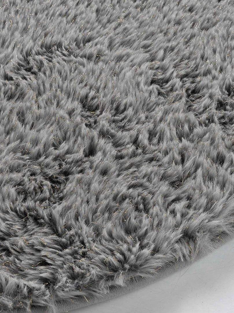 Tapis rond Queeny Gris