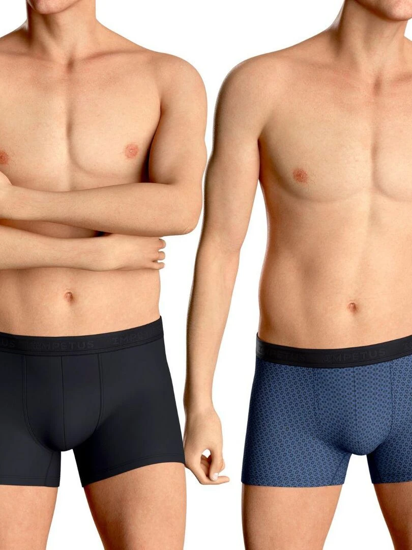 Lot de 2 boxers Malibu Bleu