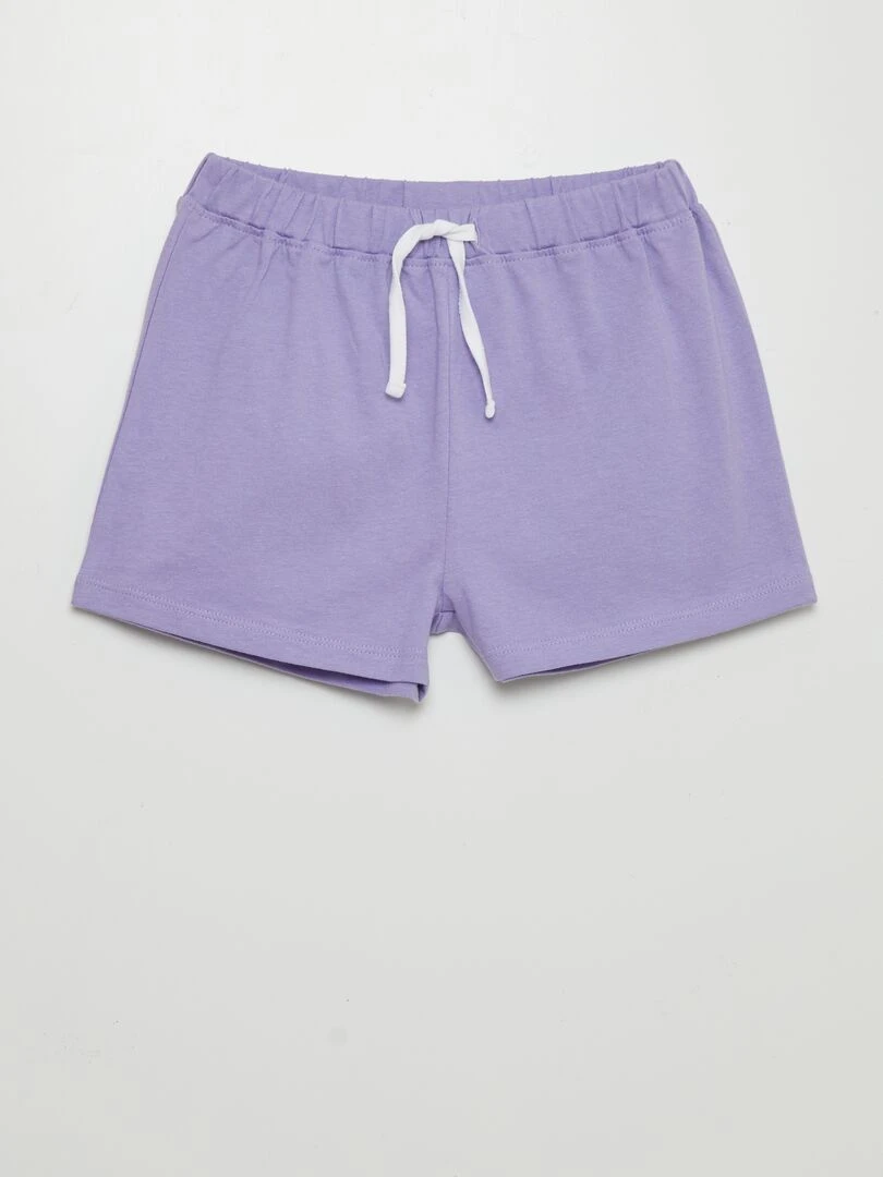 Pyjama court 'bisounours'   Violet