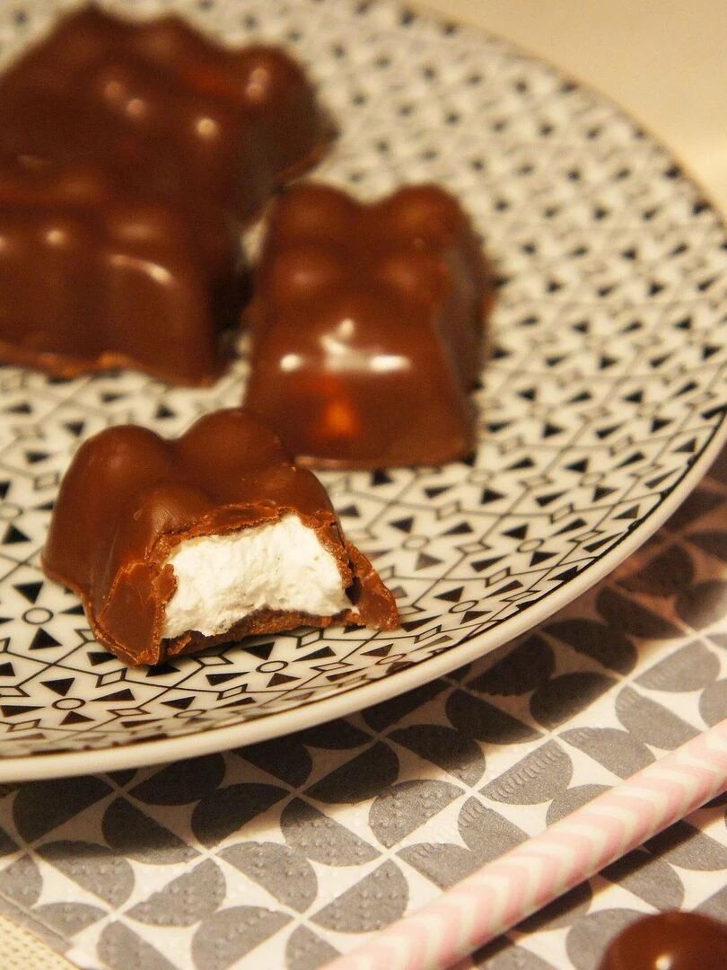 2 moules en silicone oursons guimauve chocolat   N/A