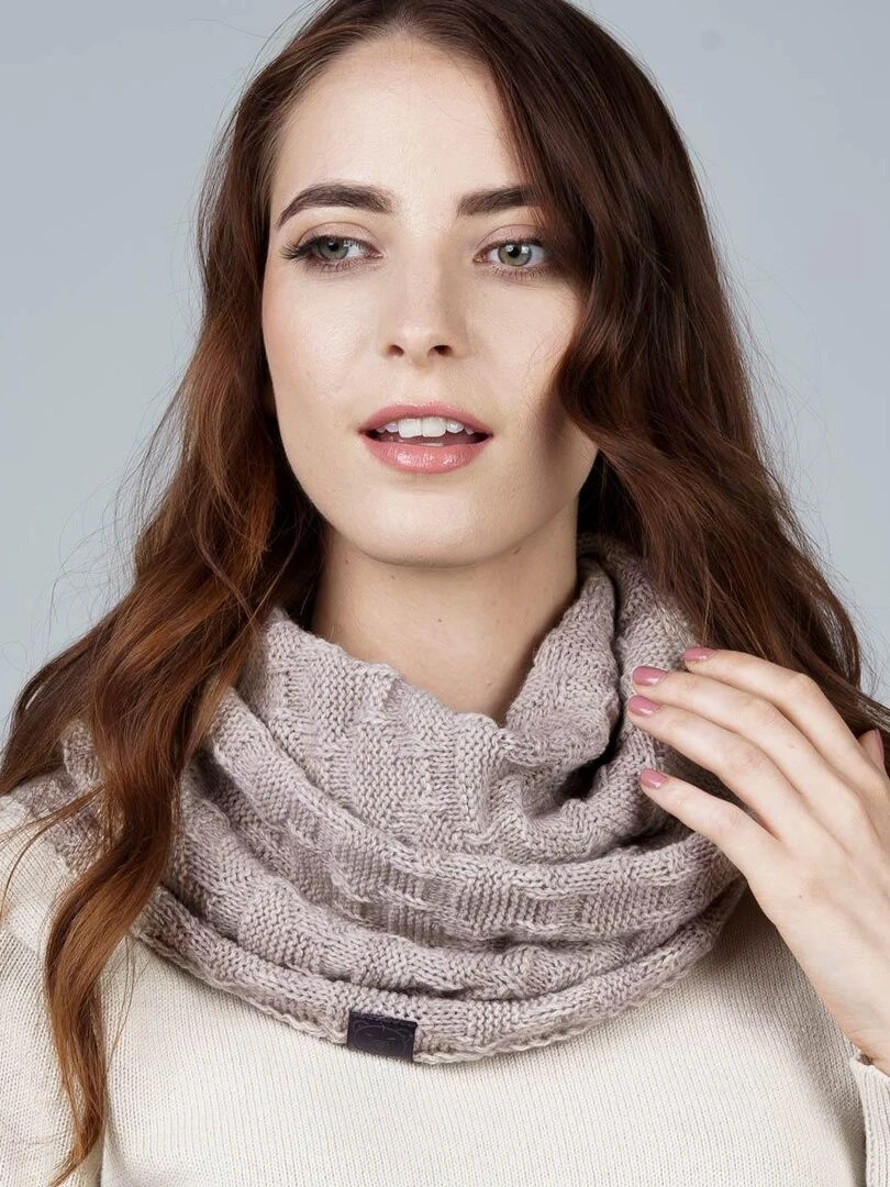 Snood Wiska   Fabriqué en Europe   Beige