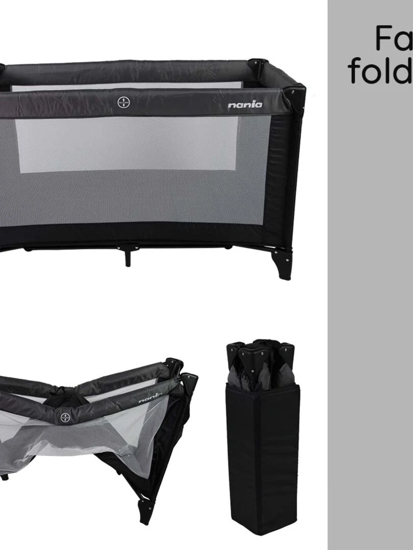 Lit Parapluie Soda   0 36 Mois   Noir