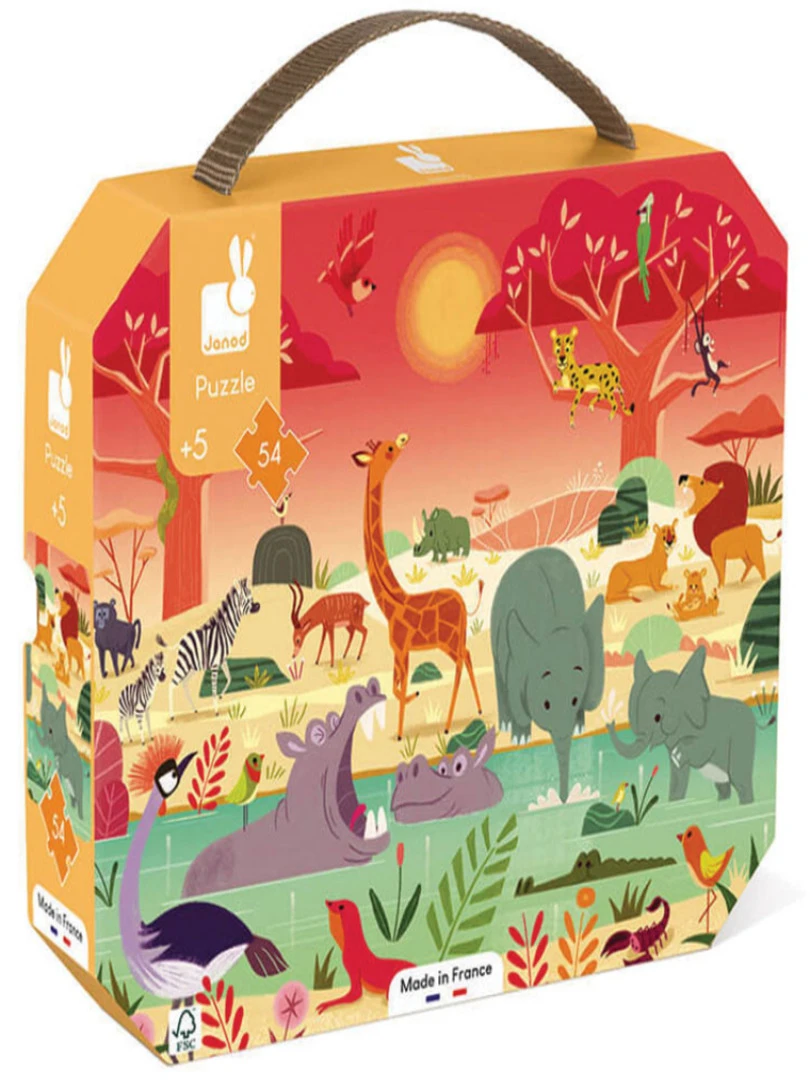 Puzzle La Réserve Animalière (54 Pièces) N/A