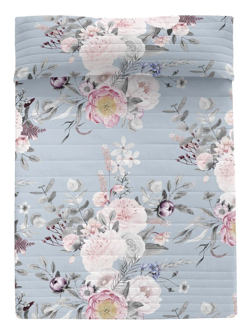 Couvre lit Soft bouquet "Happyfriday"   Multicolore