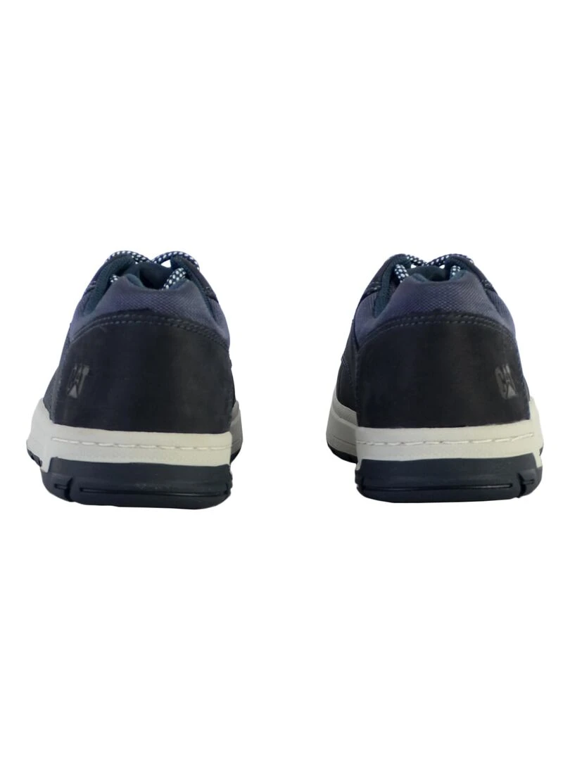 Basket Cuir Caterpillar Colfax   Bleu