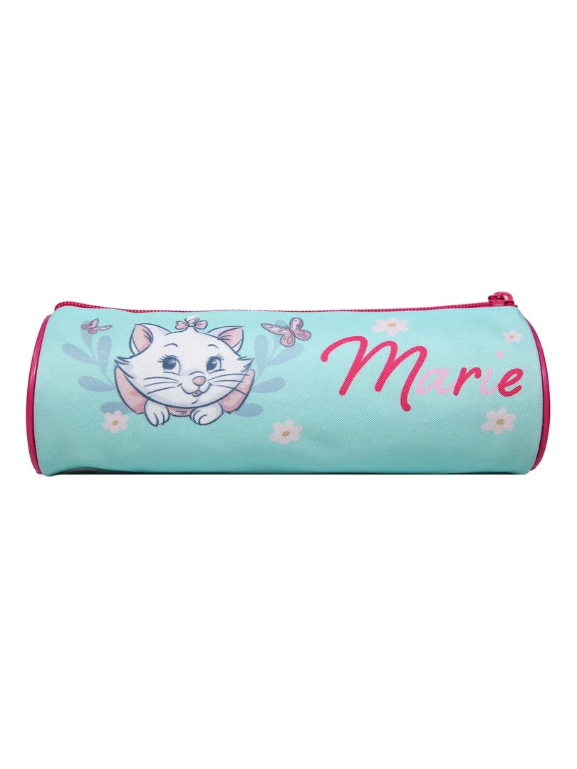 BAGTROTTER Trousse scolaire ronde Marie Verte Papillons Vert