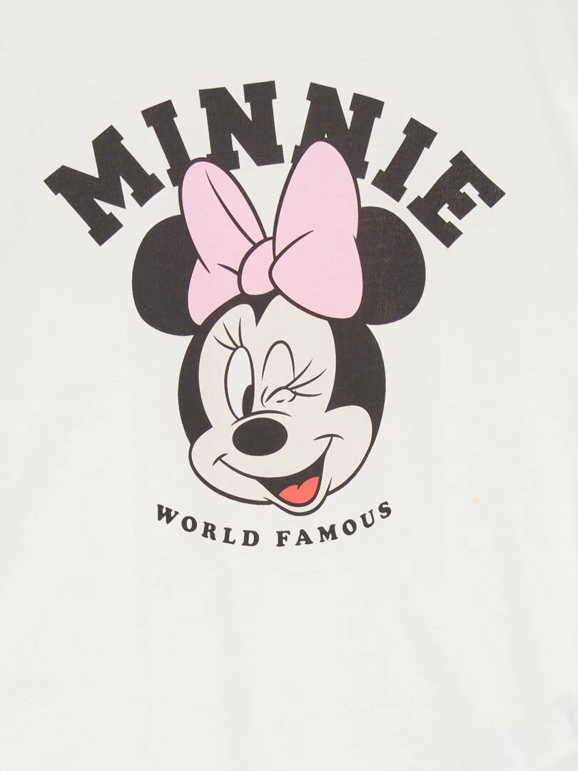 Ensemble pyjama 'Disney' 2 pièces Blanc/noir