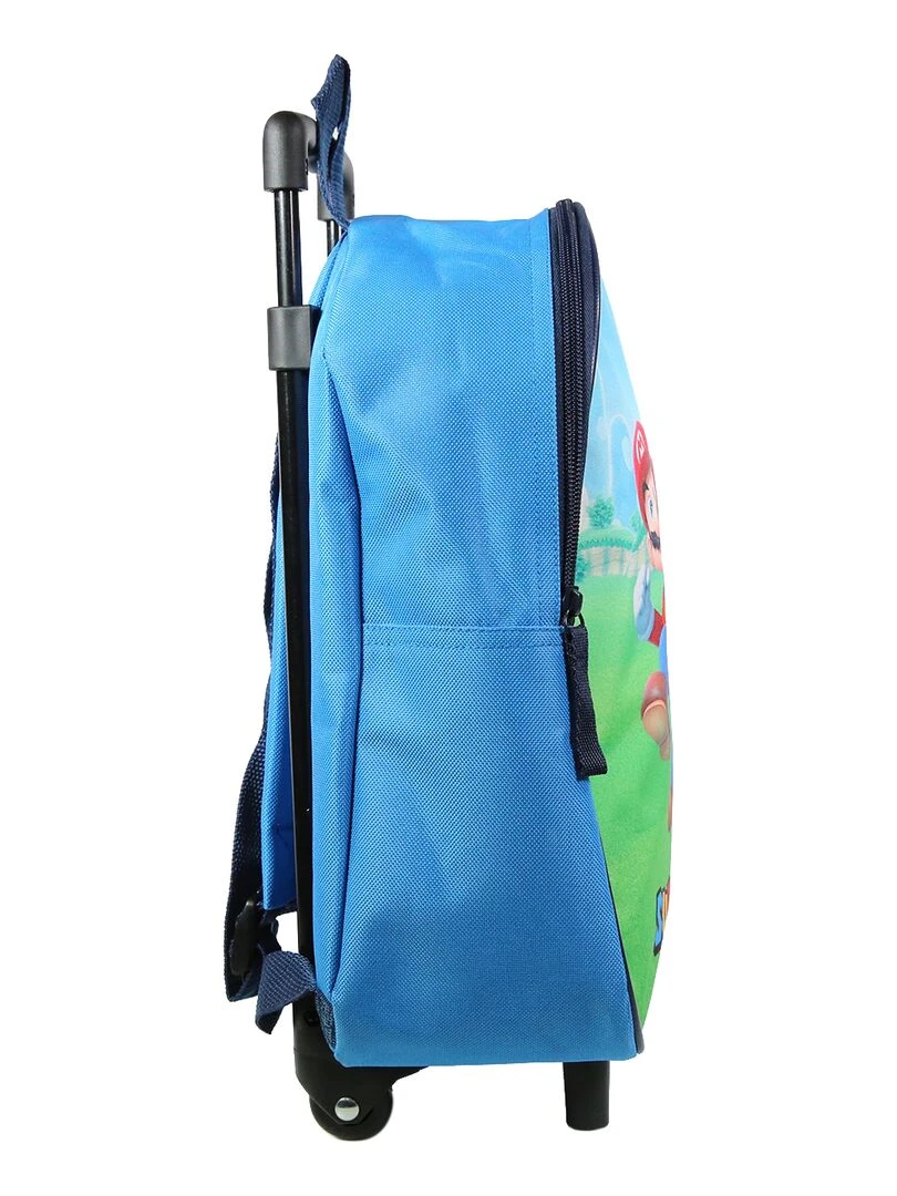 BAGTROTTER Sac à dos à roulettes 31 cm maternelle Super Mario Bleu   Bleu