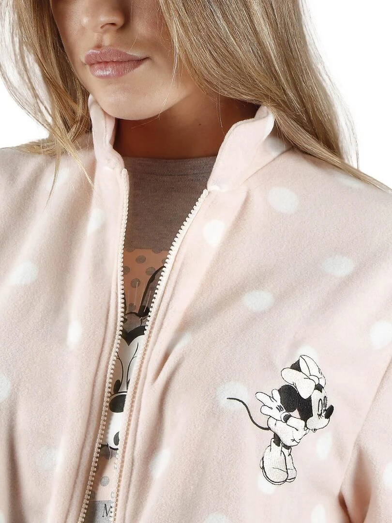 Veste d'intérieur Minnie Bubble Gum Disney   Rose