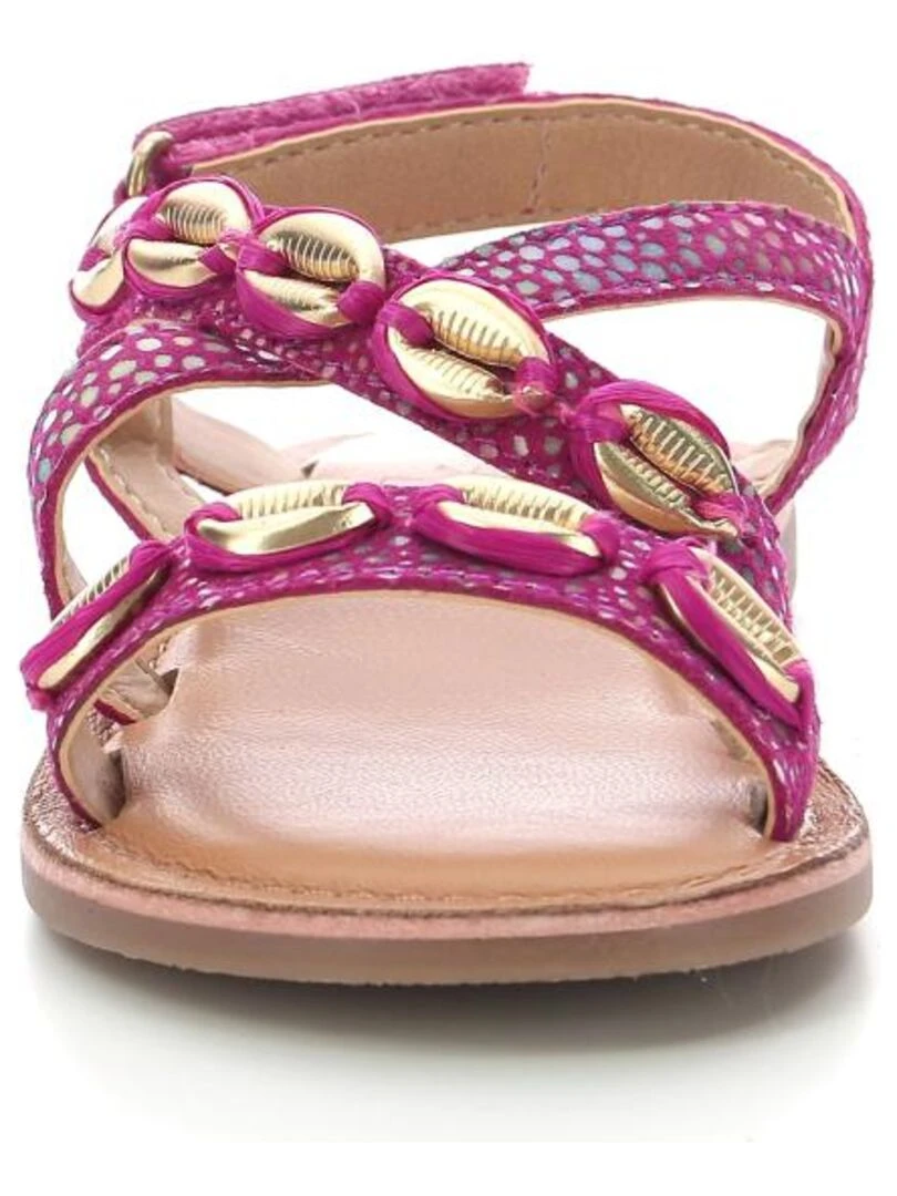 Sandales Cuir Craisea   Rose fushia