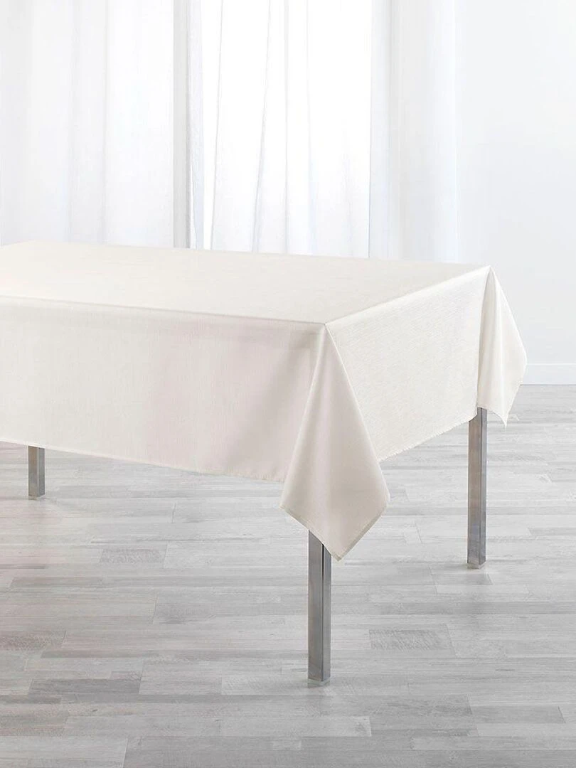 Nappe rectangulaire Newton   Beige clair