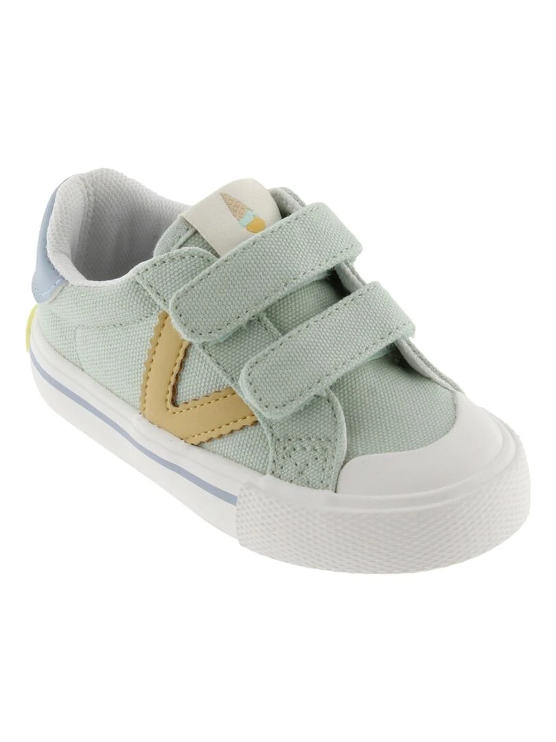 Basket à Scratch Enfant Victoria   Vert