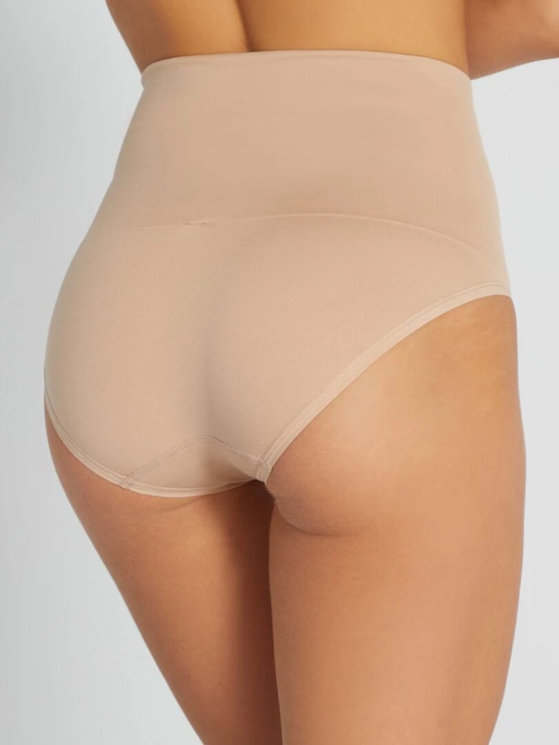 Culotte taille haute gainant   Beige