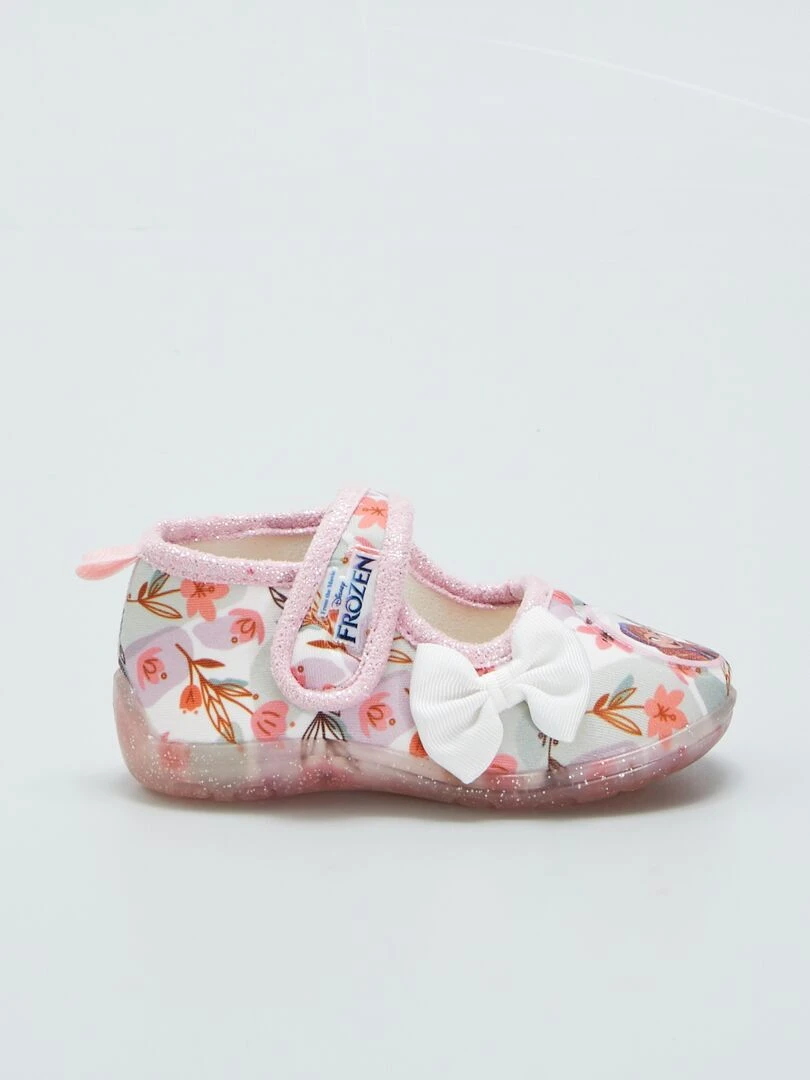 Chaussons 'Reine des Neiges' Rose