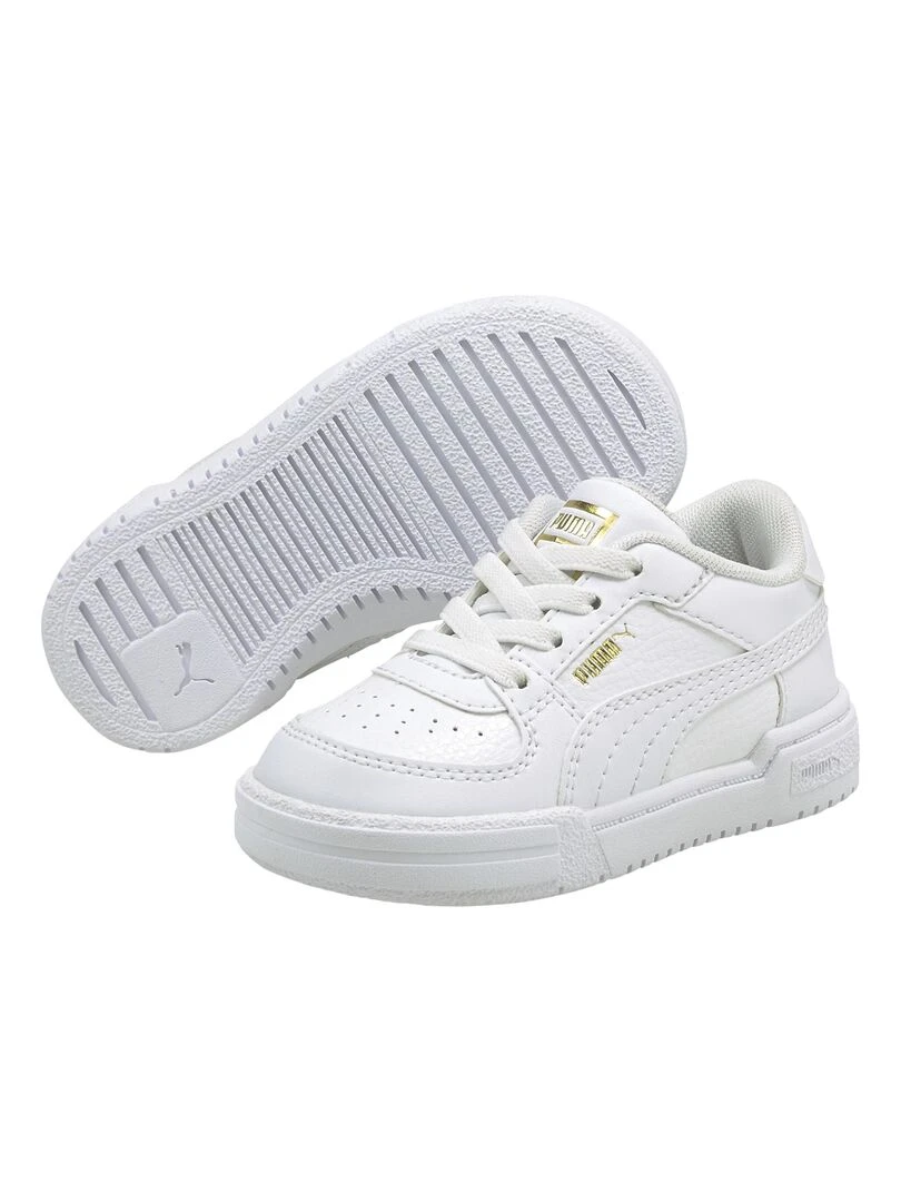 Basket Cuir Junior Puma CA PRO Classic   Blanc