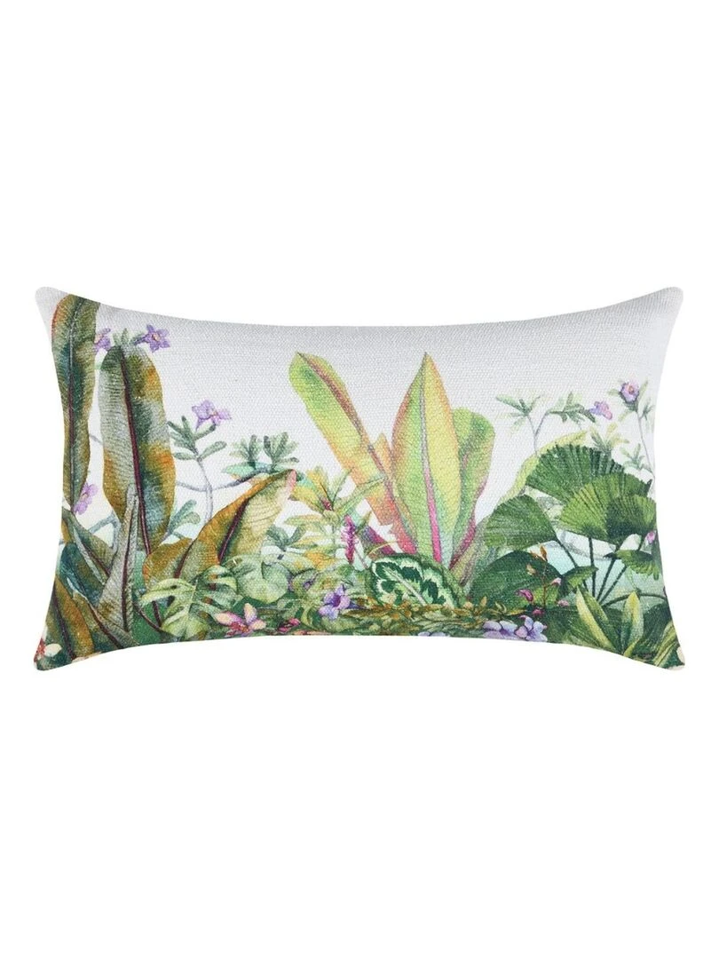 Coussin 30x50 cm Olya coton Blanc