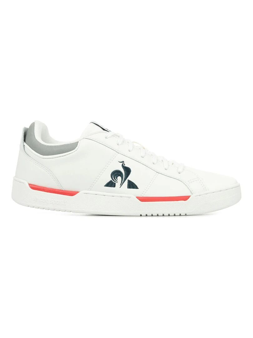 Baskets Le Coq Sportif Stadium Tricolore Blanc