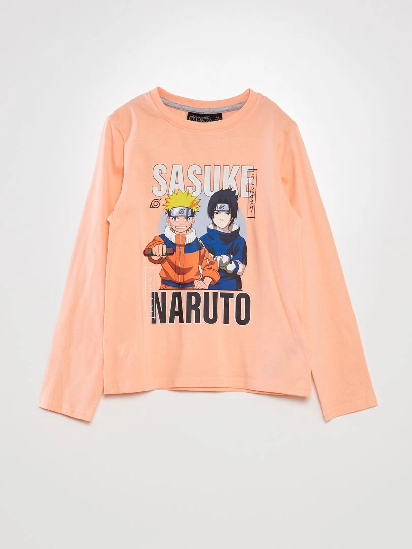 Ensemble pyjama 'Naruto' t shirt + pantalon   2 pièces   Orange