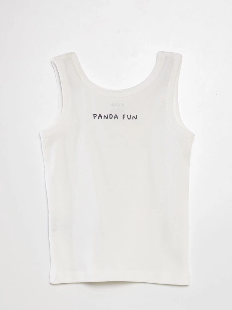 Lot de 2 bodies   Blanc