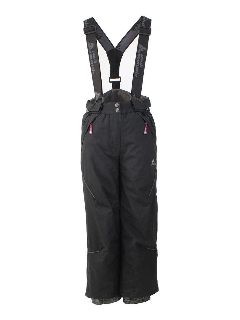 Pantalon de ski fille FAPIX PEAK MOUNTAIN Noir Noir