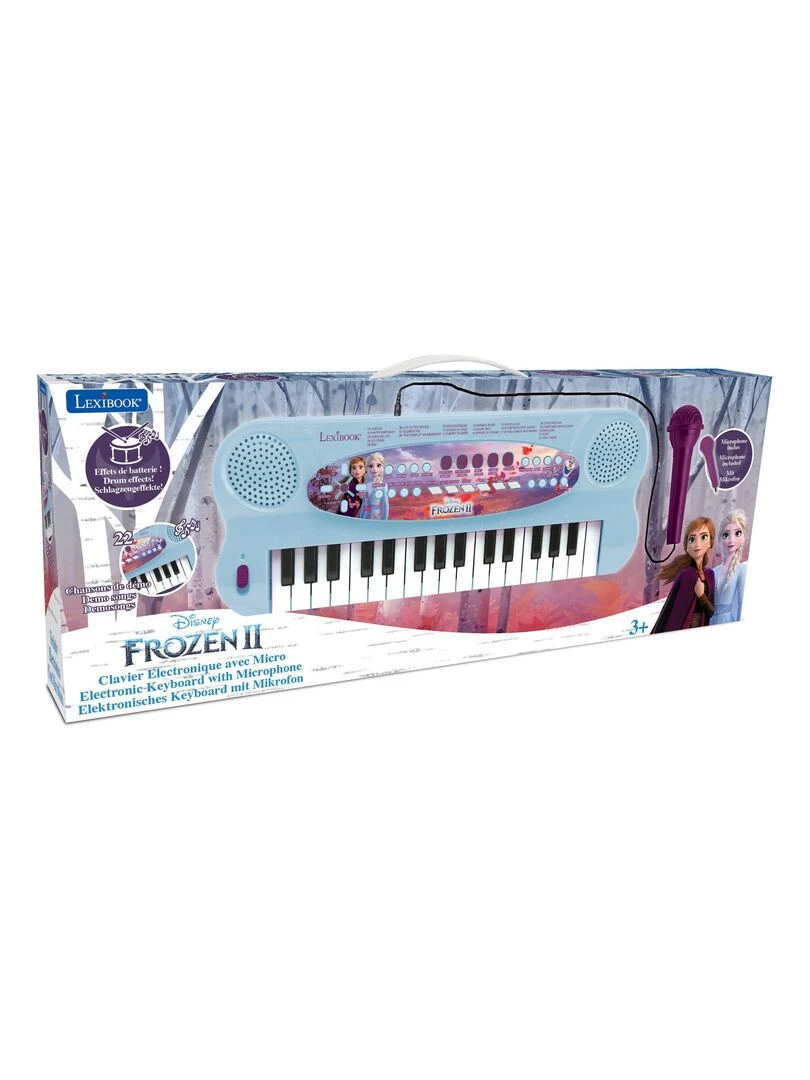 Clavier Électronique Musical Avec Micro (32 Touches) Reine Des Neiges   N/A