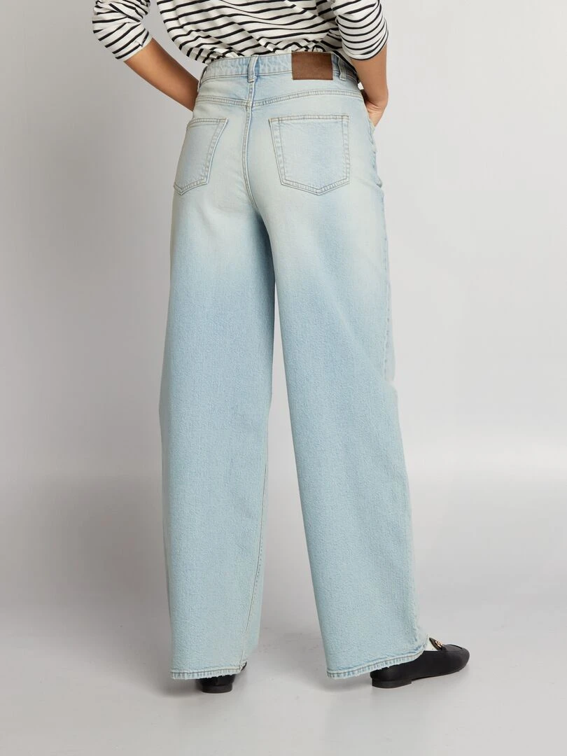 Jean wide leg   Bleu