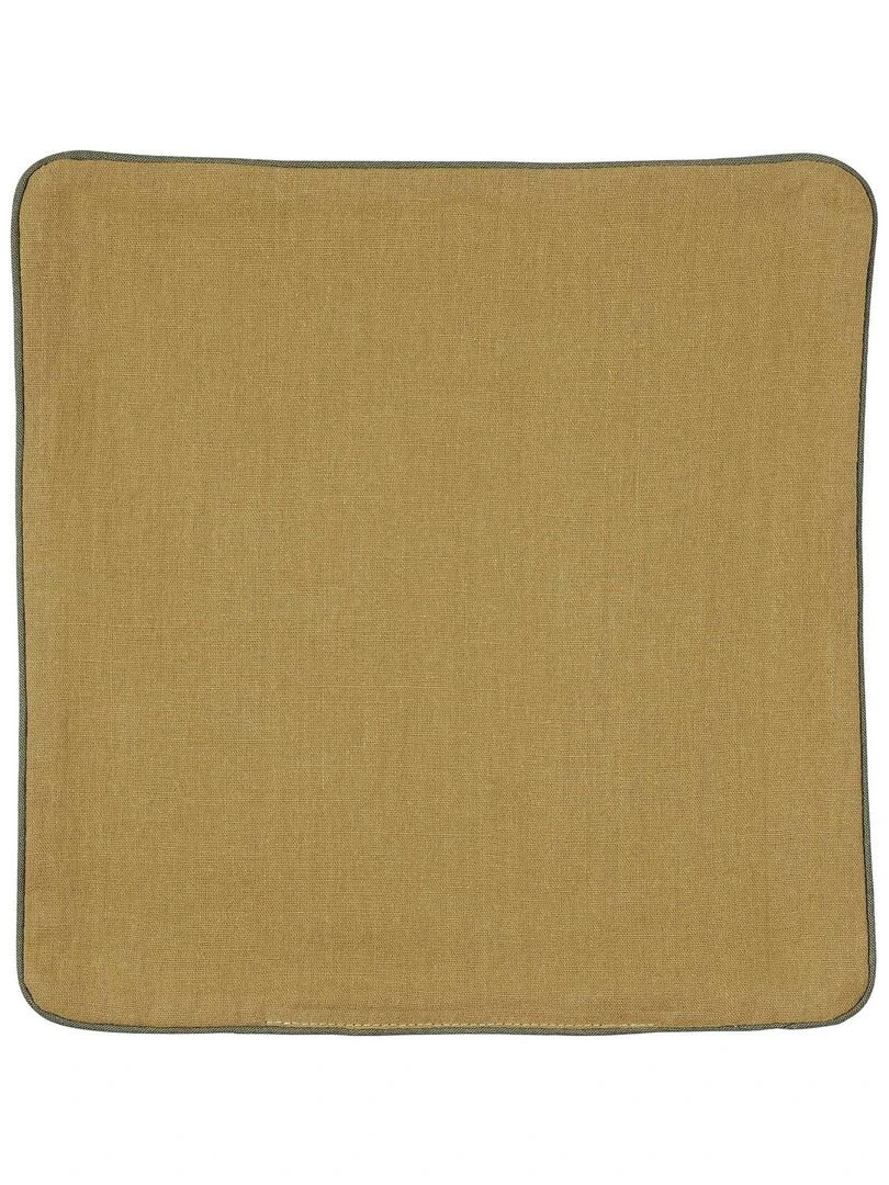 Housse de coussin Libeccio Jaune moutarde