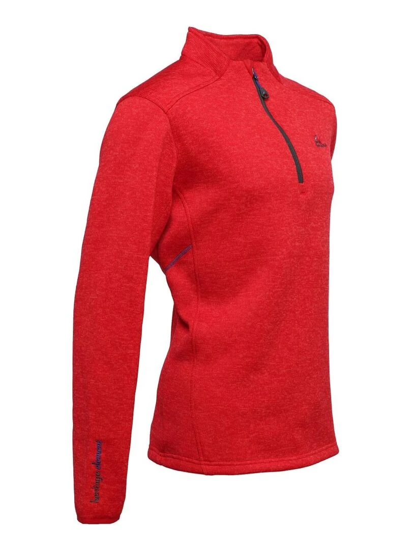Polaire homme CYPAR   PEAK MOUNTAIN   Rouge