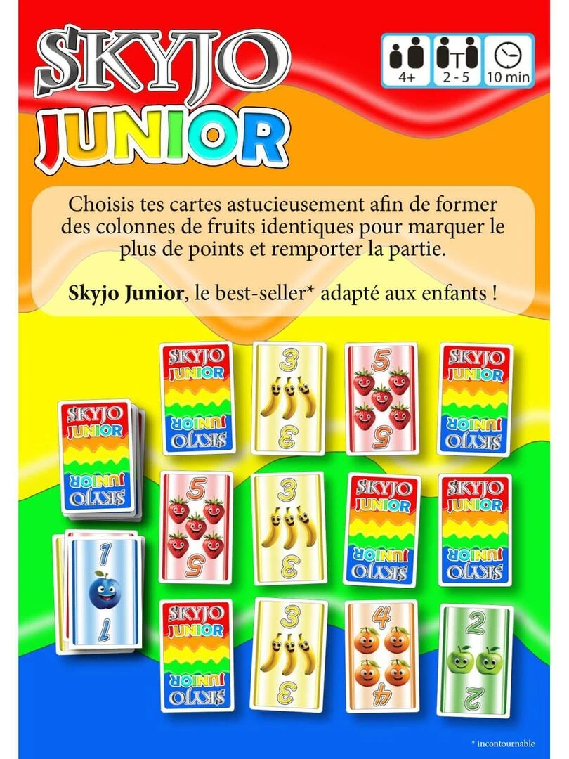 Skyjo junior jeux de cartes   N/A