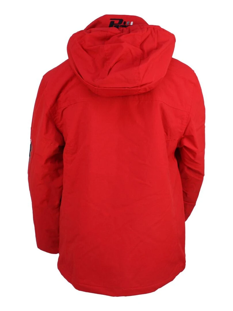 Parka de ski garçon ECADIK PEAK MOUNTAIN Rouge