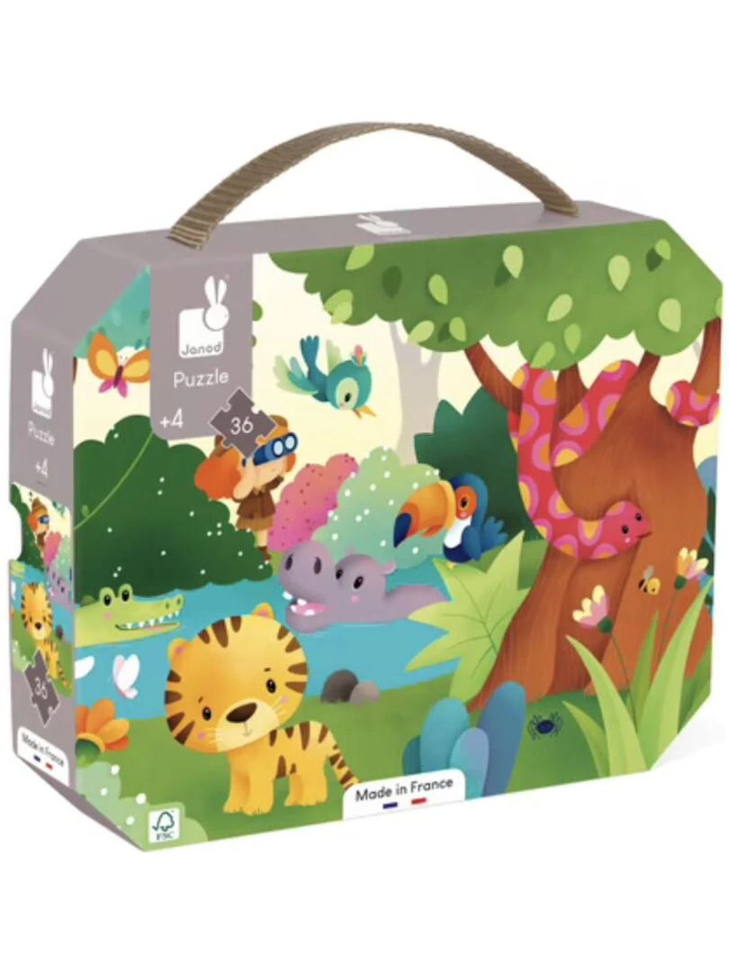 Puzzle les animaux sauvages 36 pcs N/A