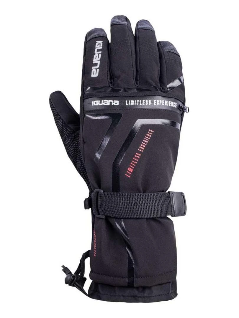 Iguana   Gants de ski ADAMO   Noir